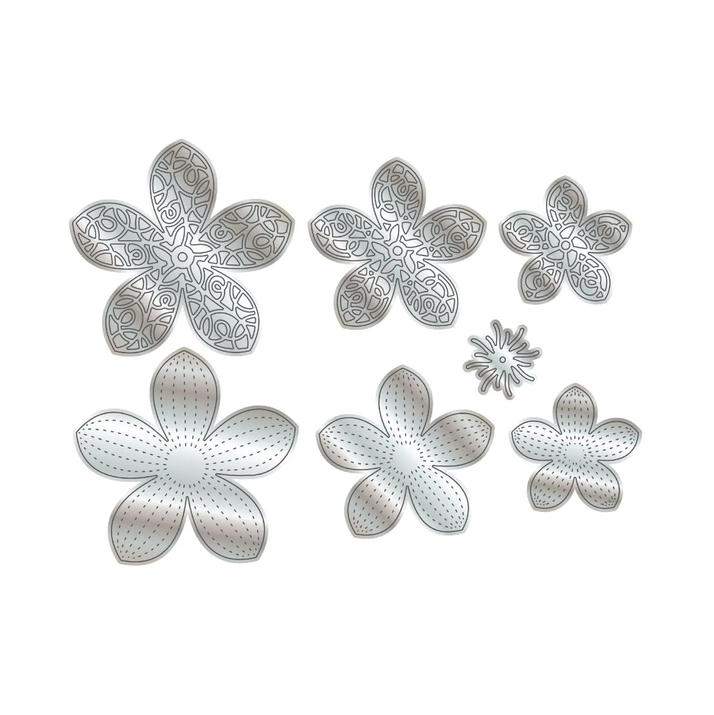 CHLOES CREATIVE CARDS METAL DIE SET - ELEGANT FLOWER