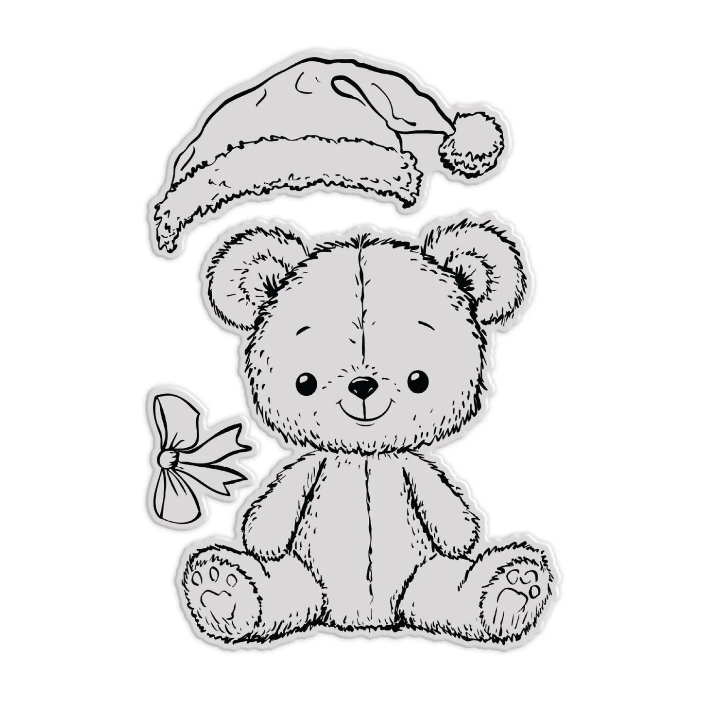 CHLOES CREATIVE CARDS TEDDY STAMP AND DIE SET