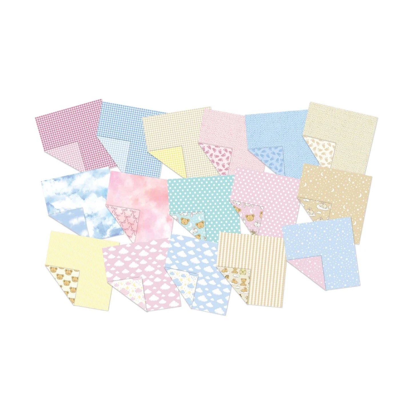 CHLOES CREATIVE CARDS DESIGNER PAPER PAD (8"X8") - BABY