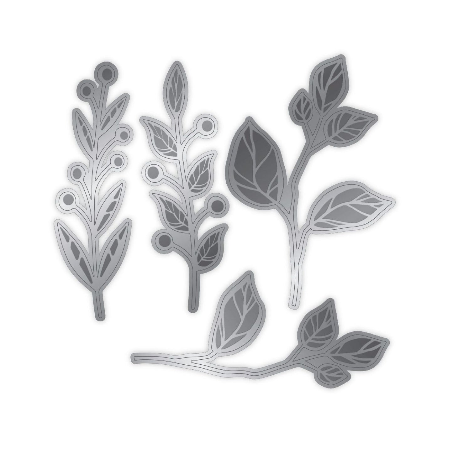 CHLOES CREATIVE CARDS METAL DIE SET - BEAUTIFUL BOUQUET FOLIAGE