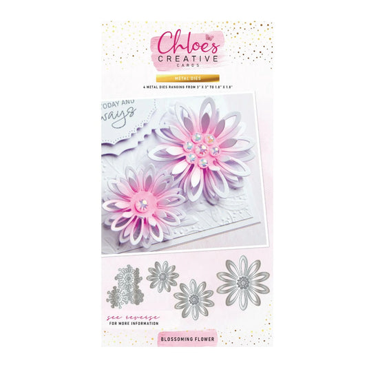 CHLOES CREATIVE CARDS METAL DIE SET - BLOOMING FLOWER