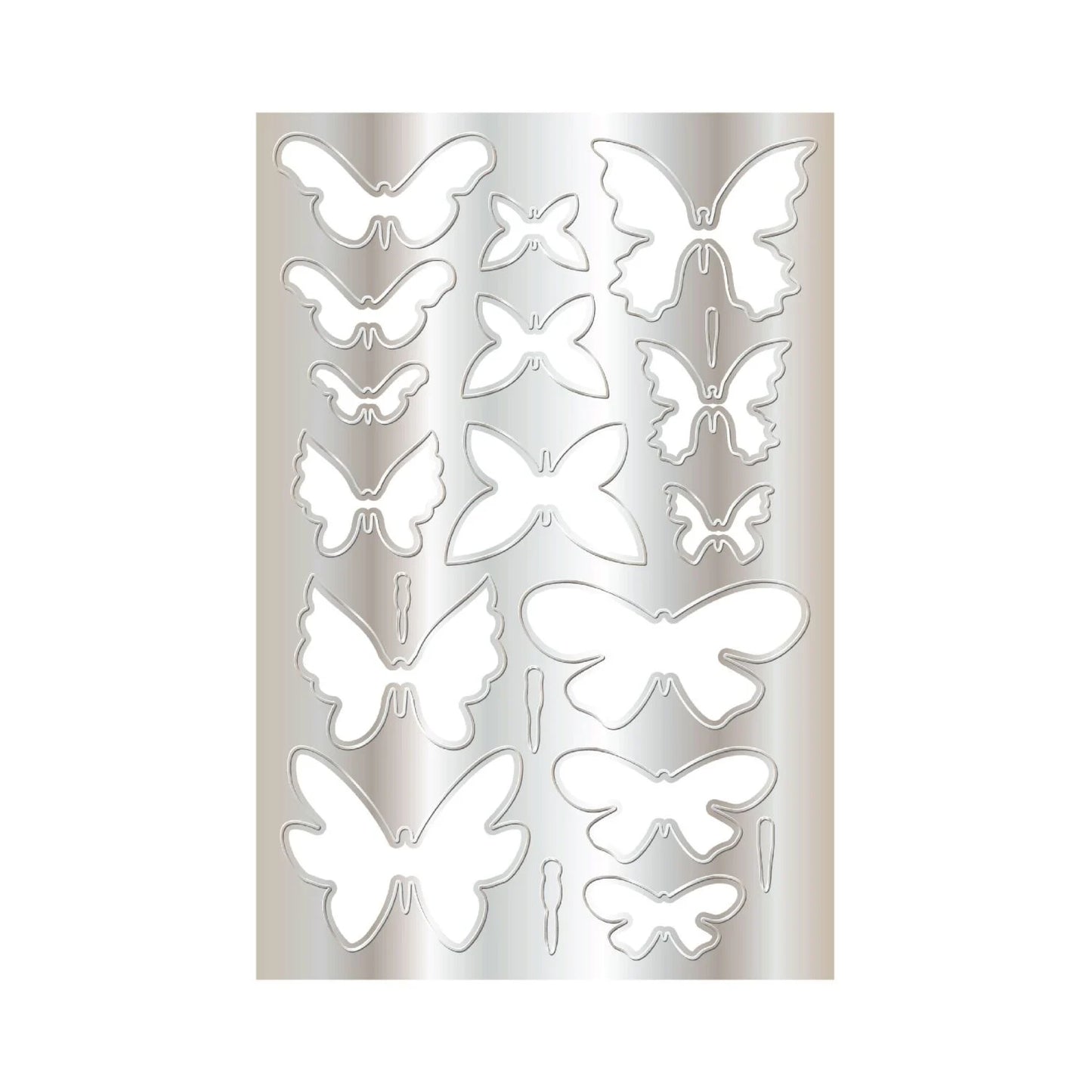 CHLOES CREATIVE CARDS METAL DIE SET - BUTTERFLY EMBELLISHMENTS