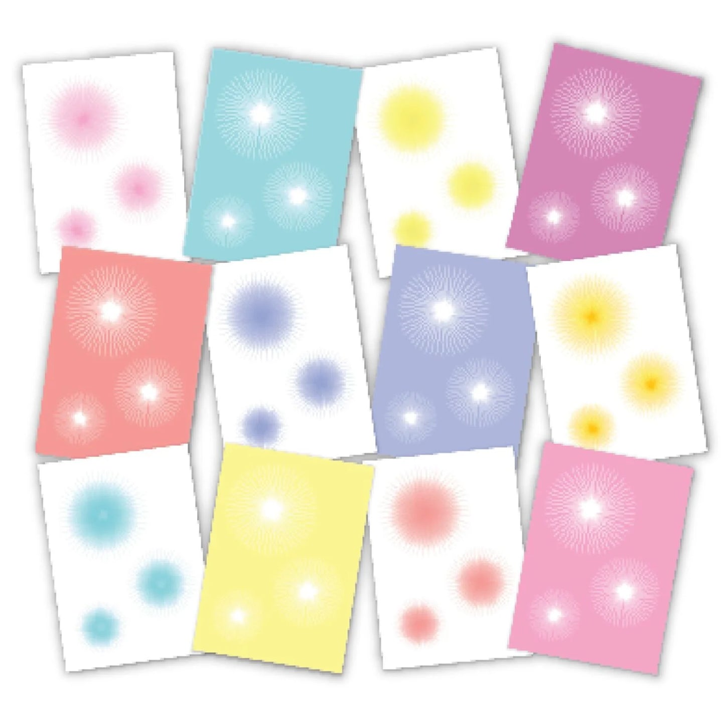 CHLOES CREATIVE CARDS 5" X 7" DESIGNER PEARL PAPER PAD - EXQUISITE & MAJESTIC FLOWER PAPER