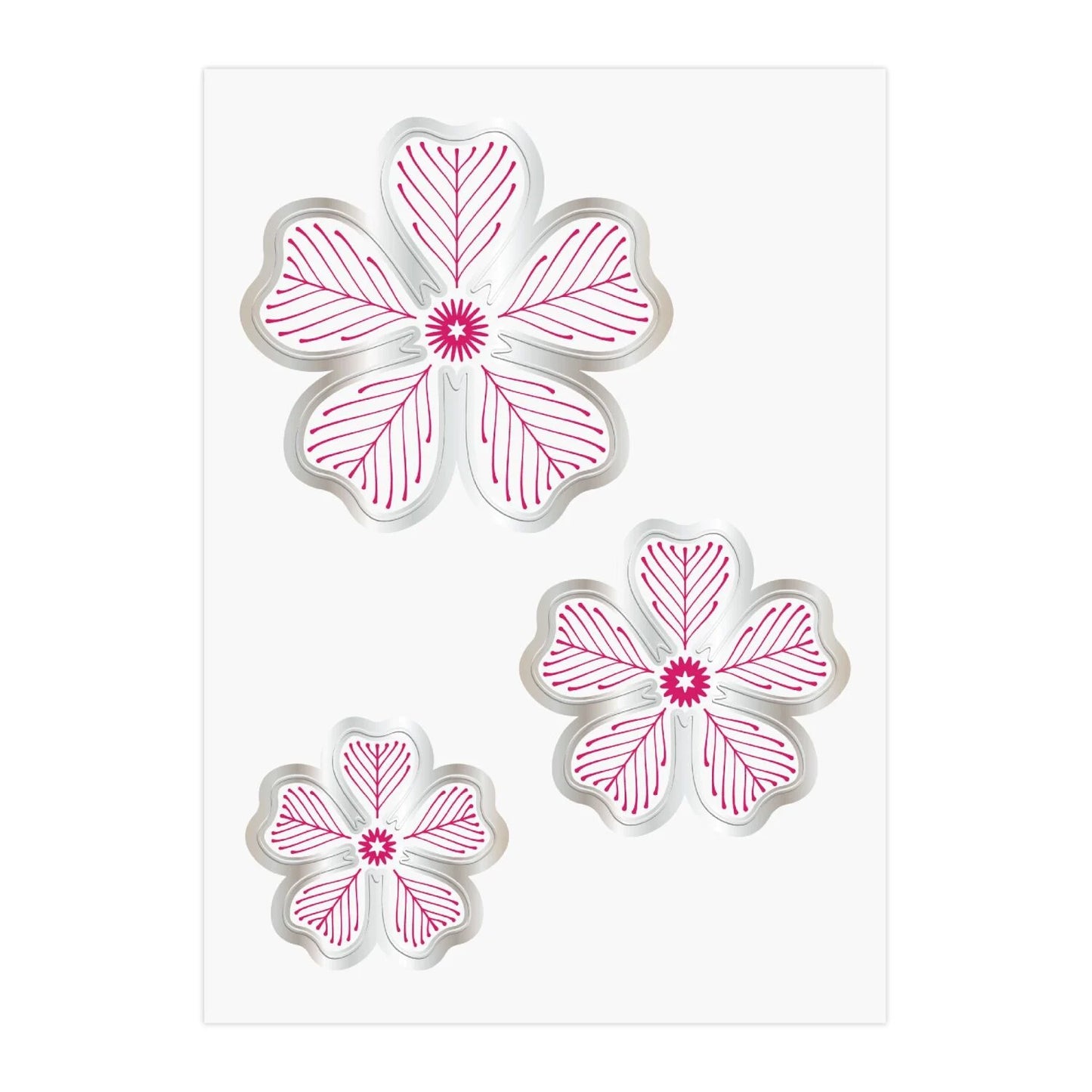 CHLOES CREATIVE CARDS EXQUISITE FLOWER 5x7 CUT & EMBOSS FOLDER