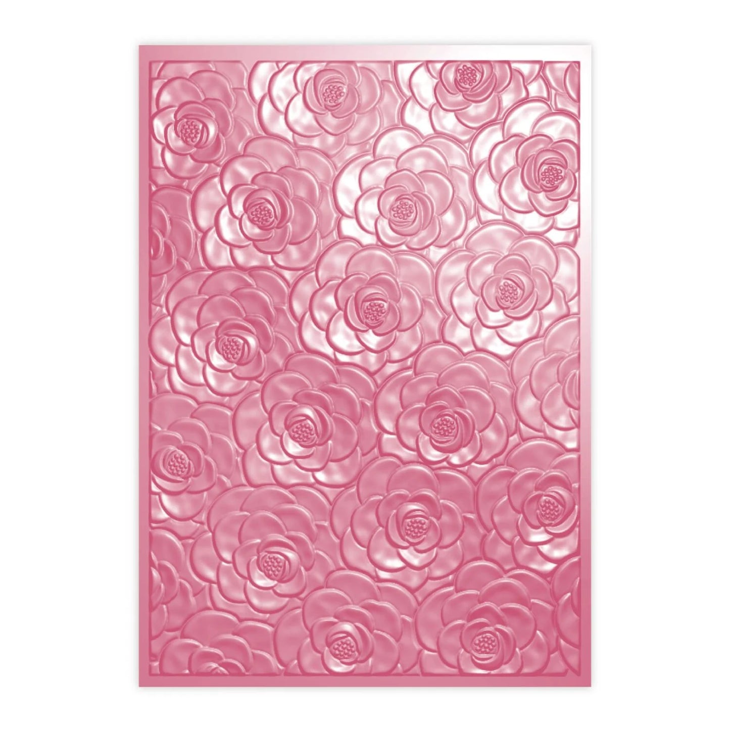 CHLOES CREATIVE CARDS FLOWERS IN BLOOM BACKGROUND 5"x 7" 3D EMBOSSING FOLDER