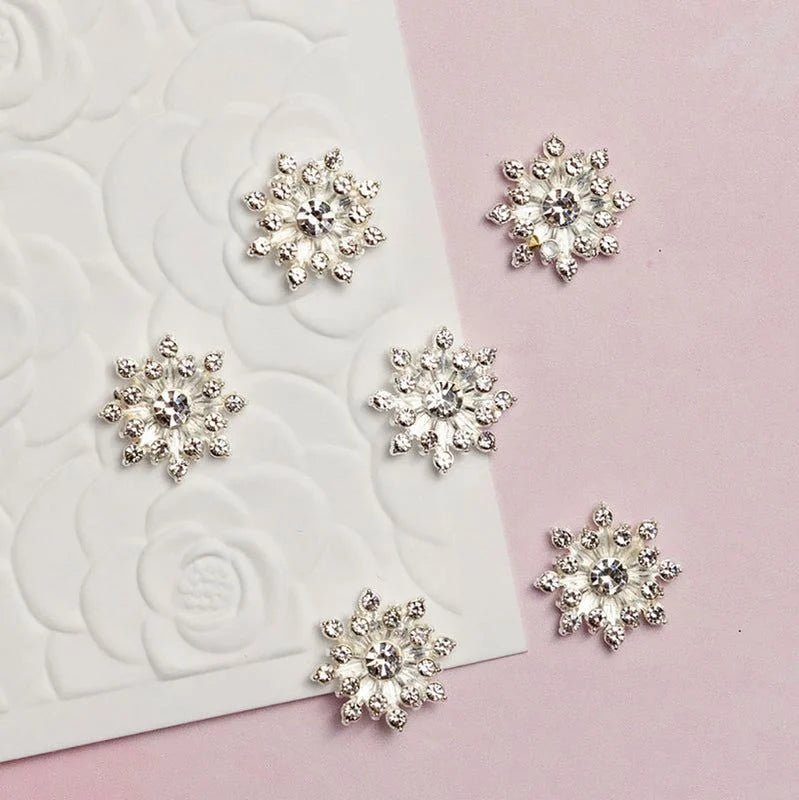 CHLOES CREATIVE CARDS 12MM FLOWER SPARKLERS MIXED MINI PACK (20 PACK)