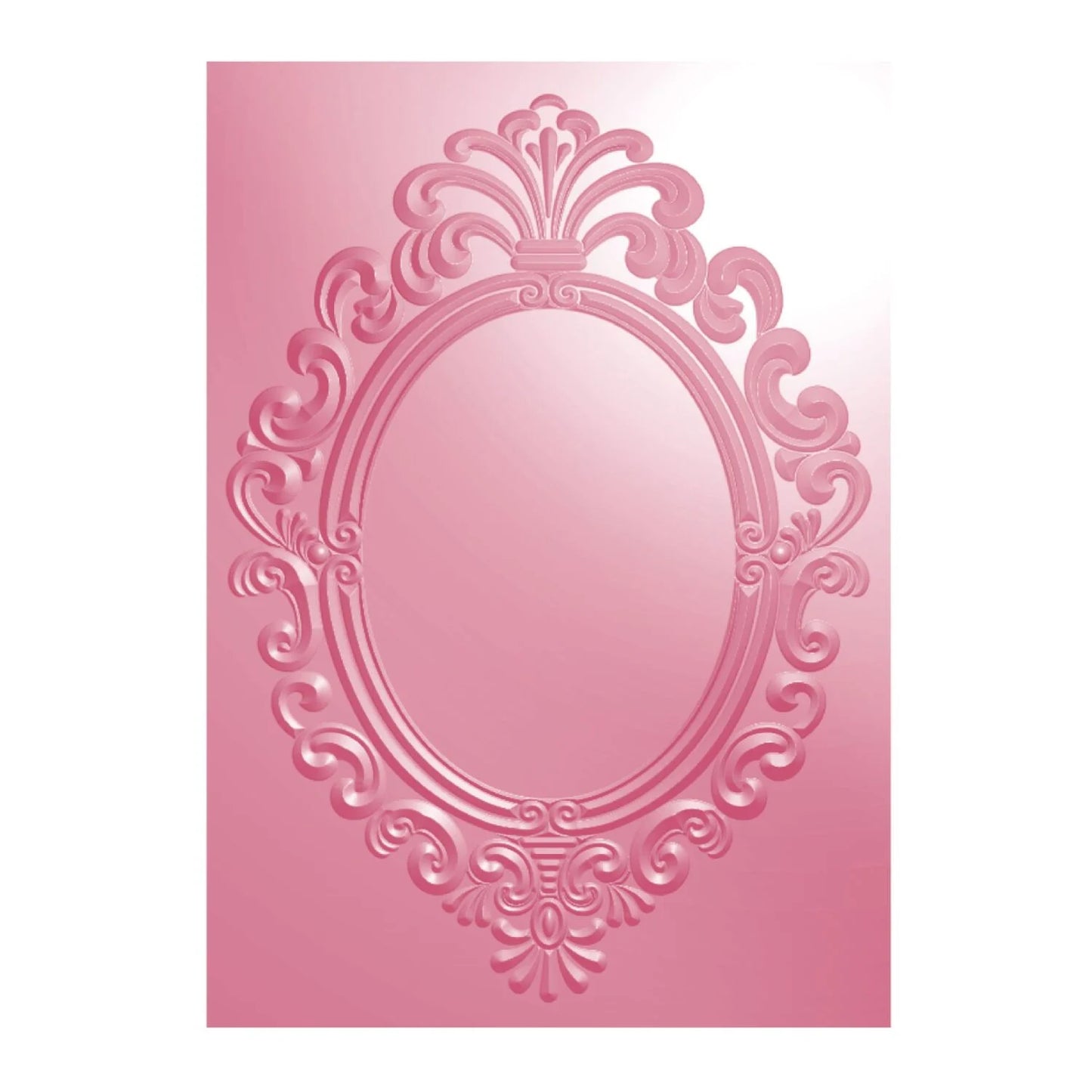 CHLOES CREATIVE CARDS ORNATE FRAME 5"x 7" 3D EMBOSSING FOLDER AND DIE SET