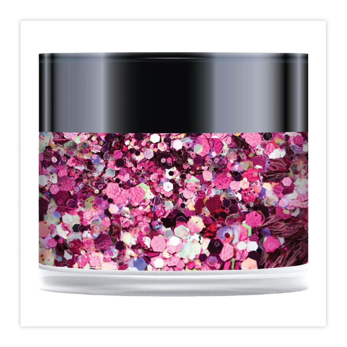 CHLOES CREATIVE CARDS SPARKELICIOUS LUXE GLITTER - PINK ROSE