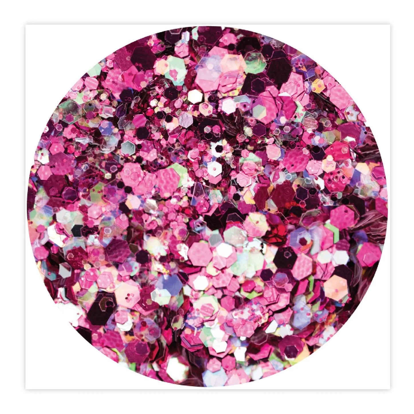 CHLOES CREATIVE CARDS SPARKELICIOUS LUXE GLITTER - PINK ROSE