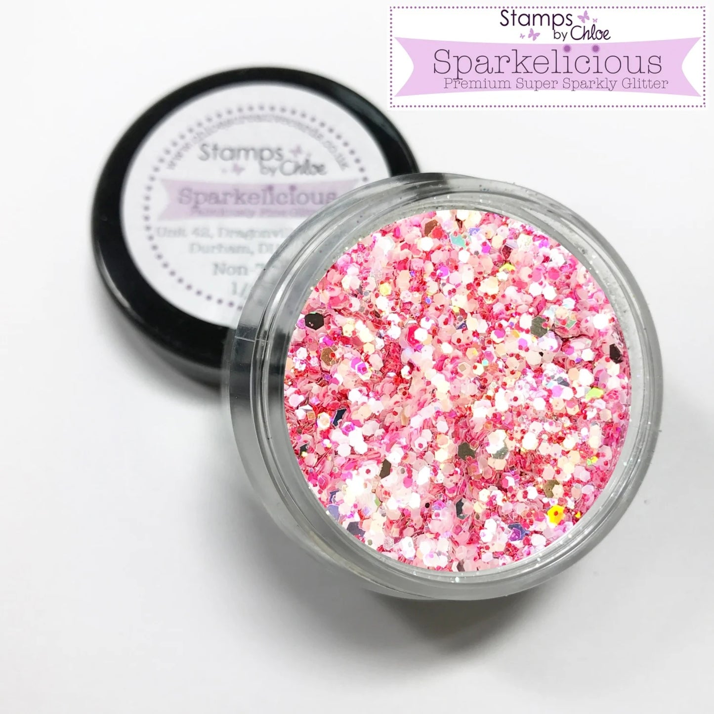 CHLOES CREATIVE CARDS SPARKELICIOUS LUXE GLITTER - SWEETHEART