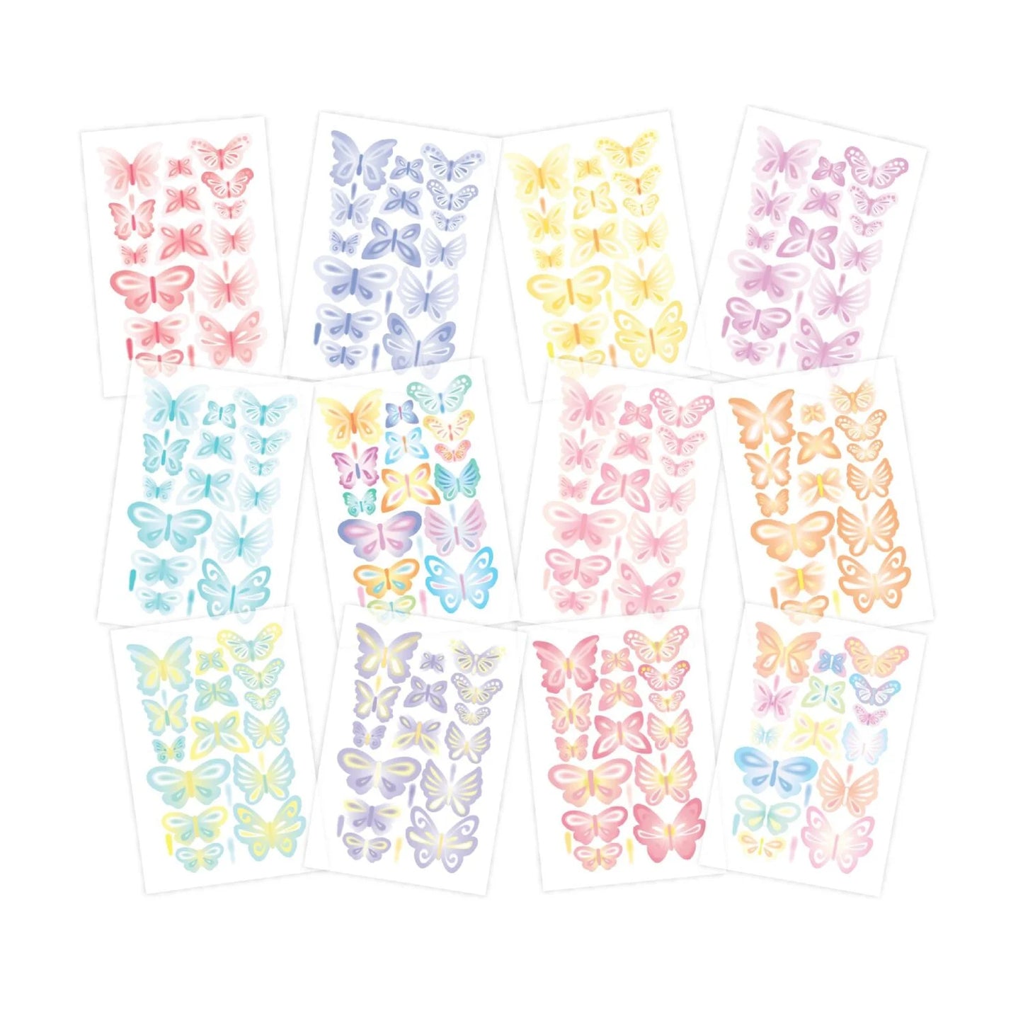 CHLOES CREATIVE CARDS DESIGNER VELLUM PAPER PAD - TINY BUTTERFLY EMBELLISHMENTS