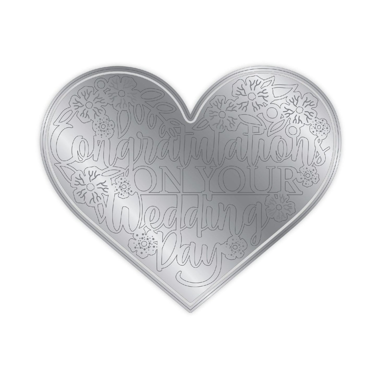 CHLOES CREATIVE CARDS METAL DIE SET - WEDDING HEART