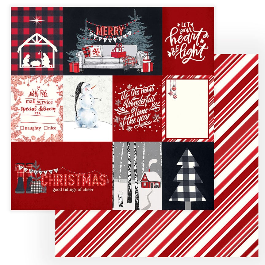 CHRISTMAS CHEER 12" X 12" COLLECTION PACK BY PHOTOPLAY