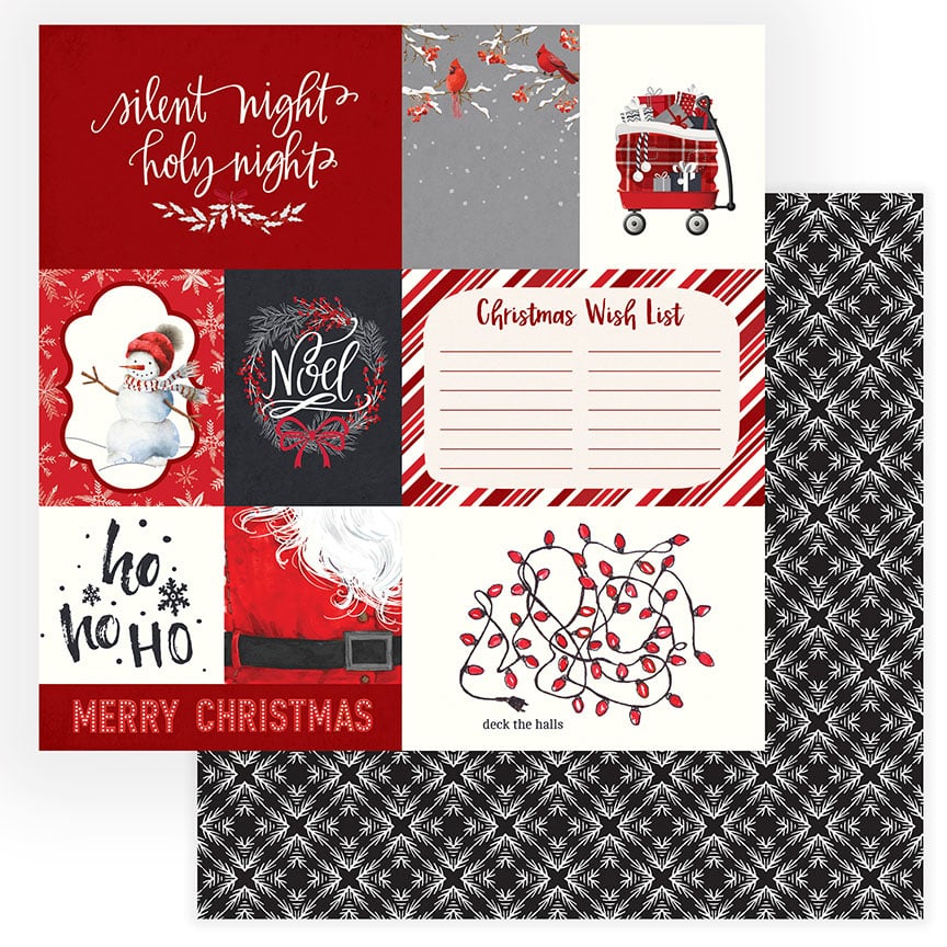 CHRISTMAS CHEER 12" X 12" COLLECTION PACK BY PHOTOPLAY
