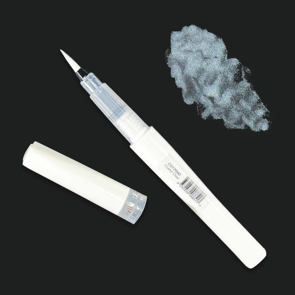WINKLES GLITTER BRUSH - CRYSTAL FROST - BY COUTURE CREATIONS