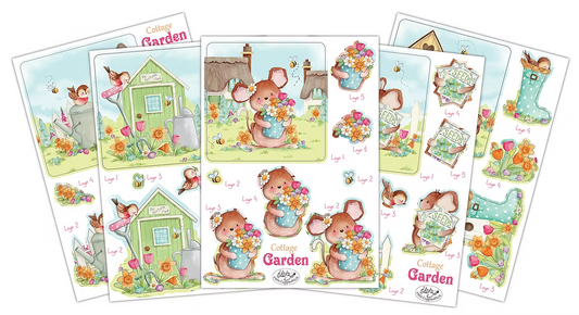 'COTTAGE GARDEN' MINI CARDMAKING PACK