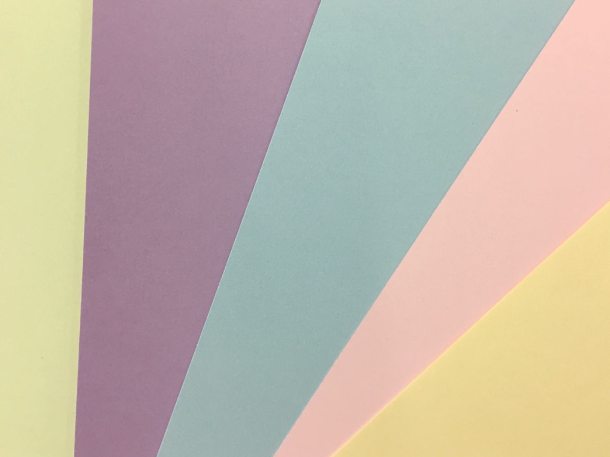 CONFETTI PASTEL A5 CARDSTOCK 5PK - HOUSE OF PAPER