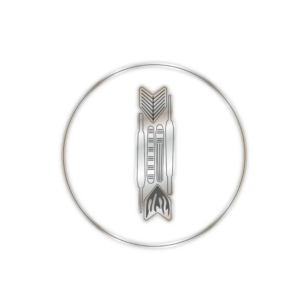 CHLOES CREATIVE CARDS DIE & STAMP SET - DART BOARD