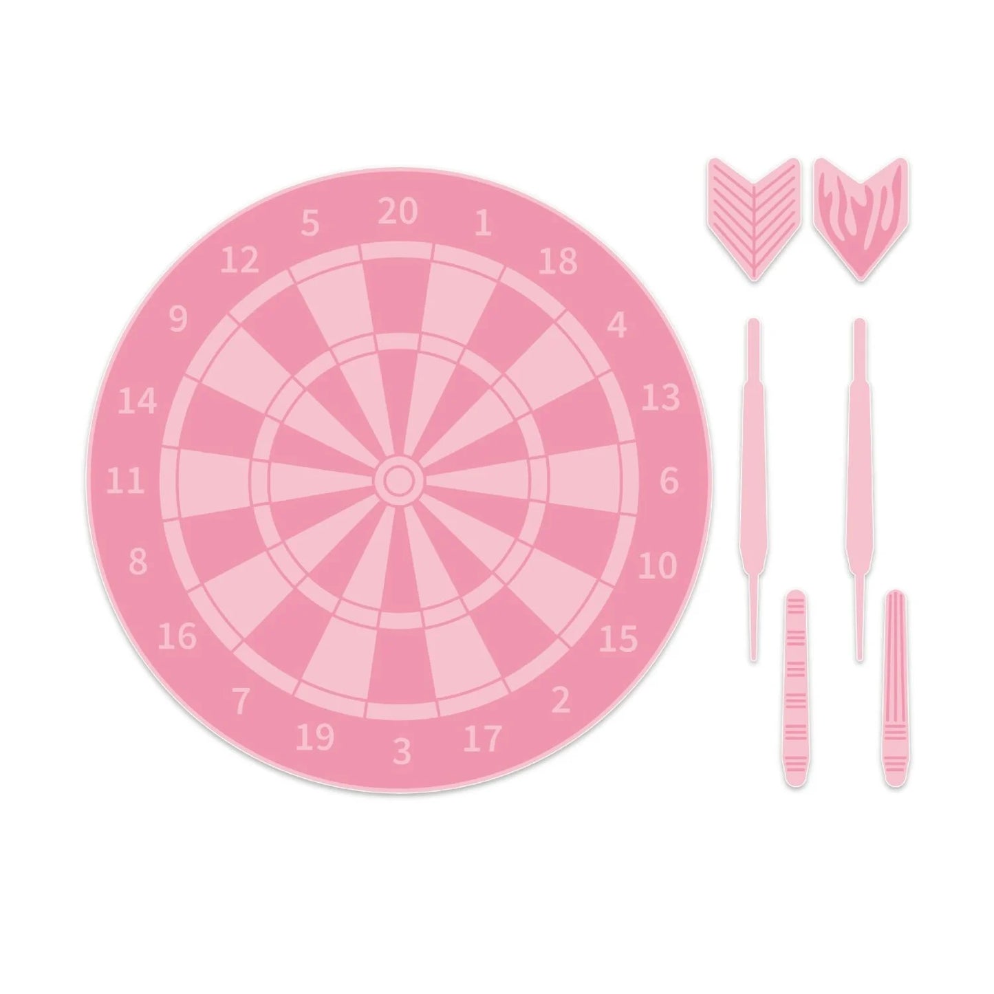 CHLOES CREATIVE CARDS DIE & STAMP SET - DART BOARD