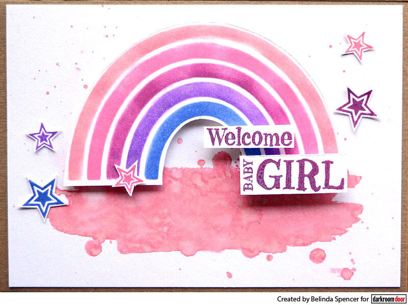 RAINBOW SMALL STENCIL BY DARKROOM DOOR
