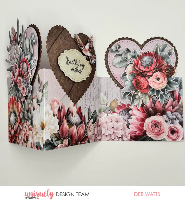 STITCHED NESTING & SCALLOPED HEARTS DIE SET BY UNIQUELY CREATIVE