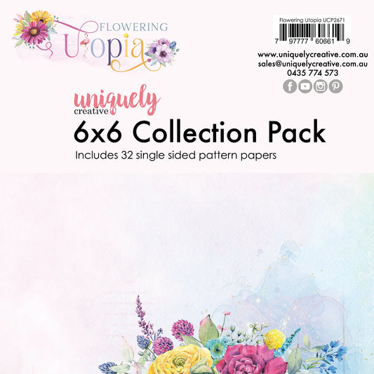 FLOWERING UTOPIA 6" x 6" COLLECTION PACK