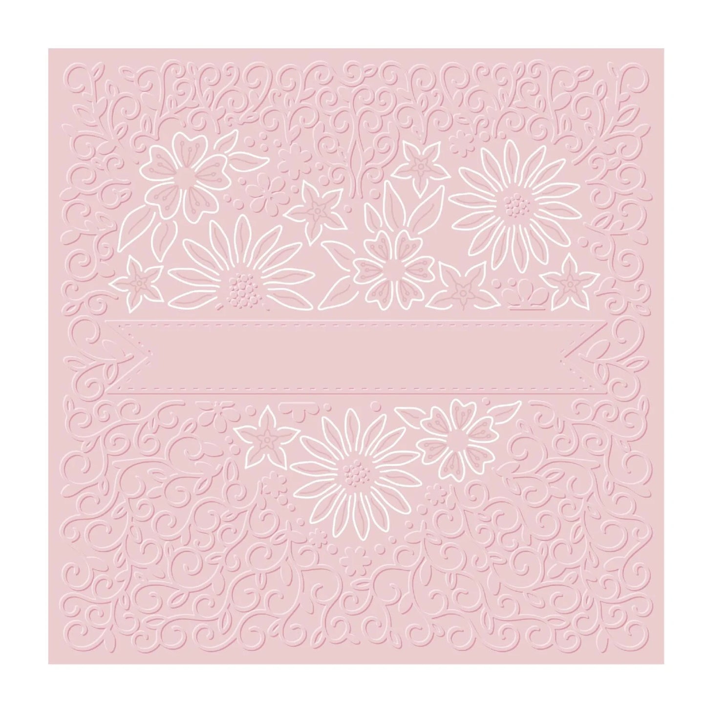 CHLOES CREATIVE CARDS CUT & EMBOSS FOLDER - HEARTFELT DAISY
