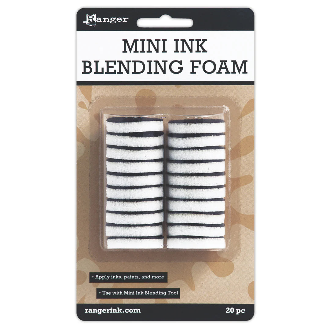 RANGER MINI INK BLENDING FOAM - 20 PACK
