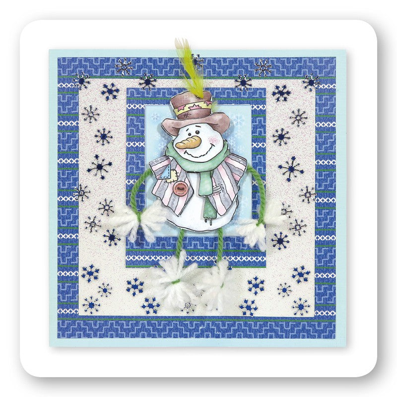 WINTER 3D CARD A4 MAKING KIT BY JEJE PRODUCTS