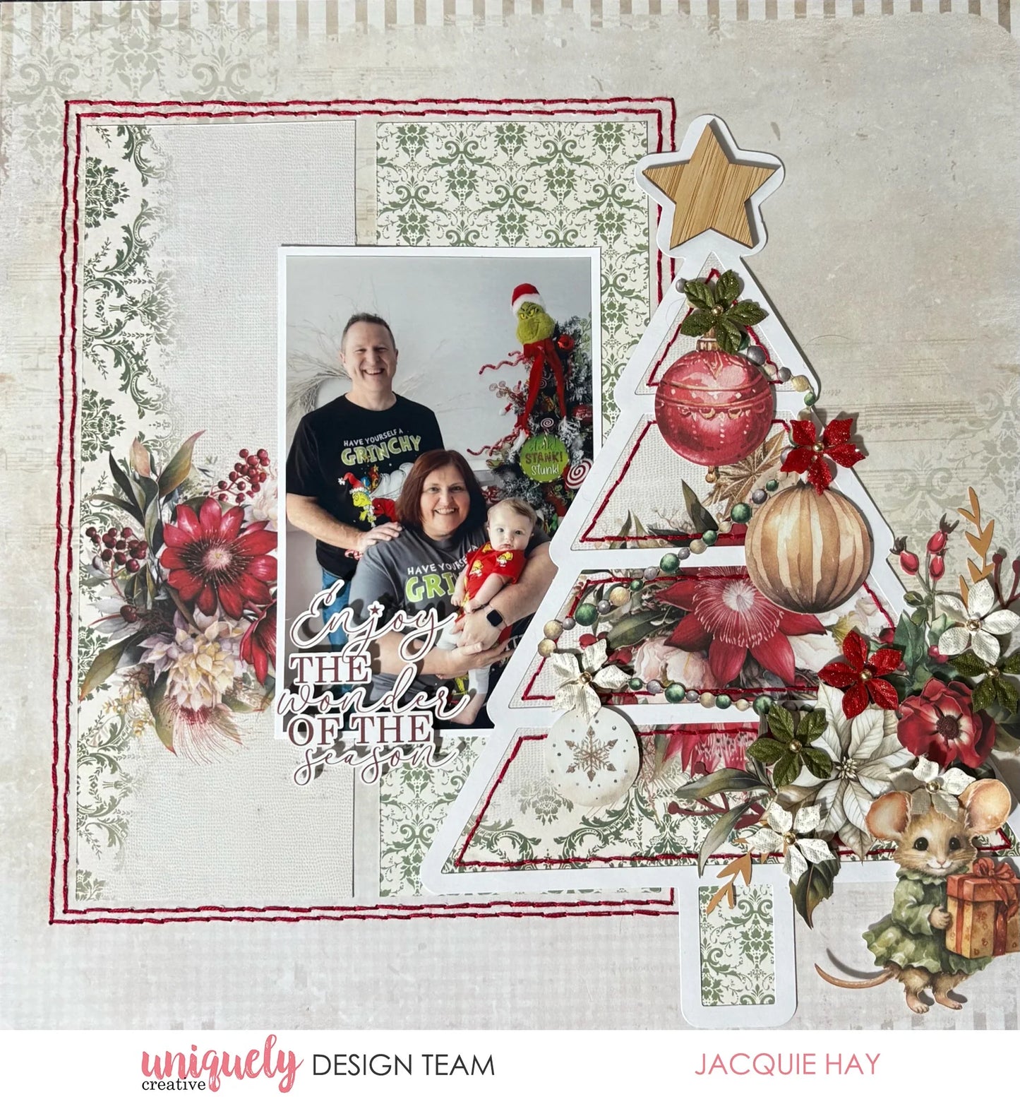 CHRISTMAS TREE OVERLAY - UNIQUELY CREATIVE
