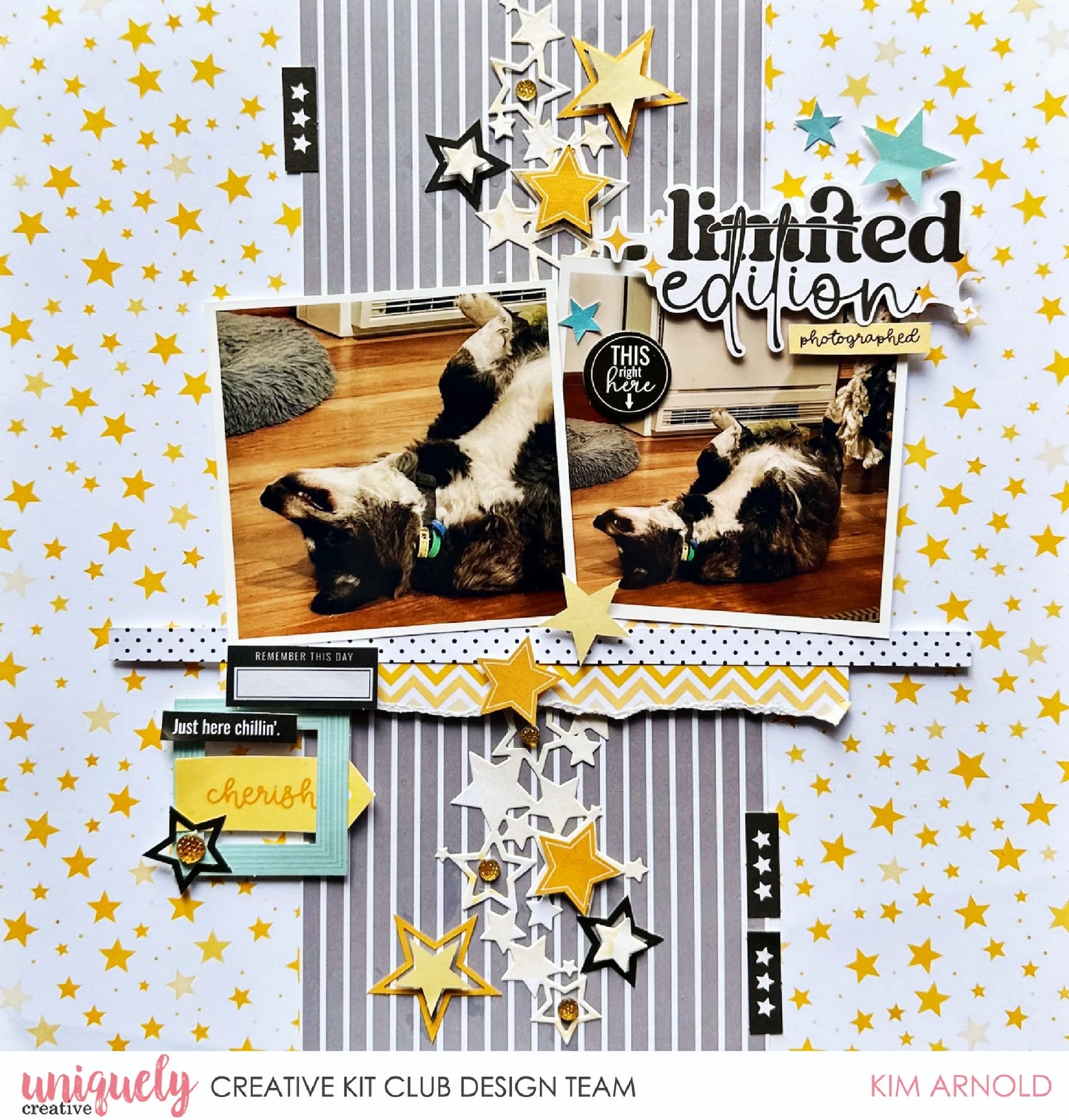 WRITTEN IN THE STARS CHIPBOARD STICKERS BY UNIQUELY CREATIVE