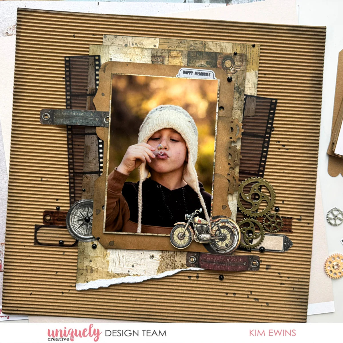 ACETATE RUSTIC EPHEMERA - BY UNIQUELY CREATIVE