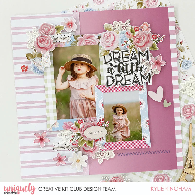 SLIMLINE BUILD A PHOTO FRAME DIE - UNIQUELY CREATIVE
