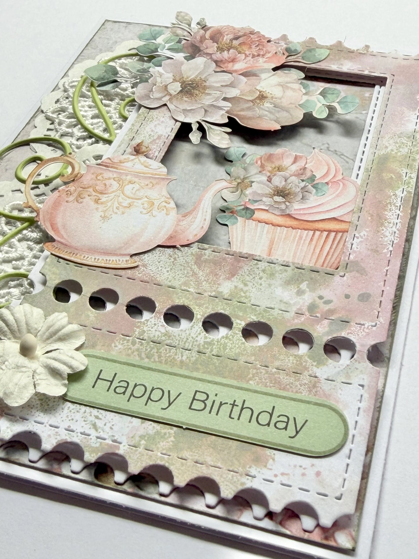 FOLDING TICKET FRAME DIE - BY UNIQUELY CREATIVE