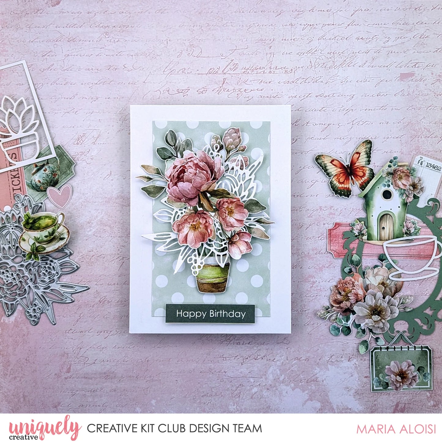 PROTEA POSY DIE - BY UNIQUELY CREATIVE