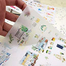 A4 PRINTABLE WASHI STICKER 10 PACK - POPPY CRAFTS