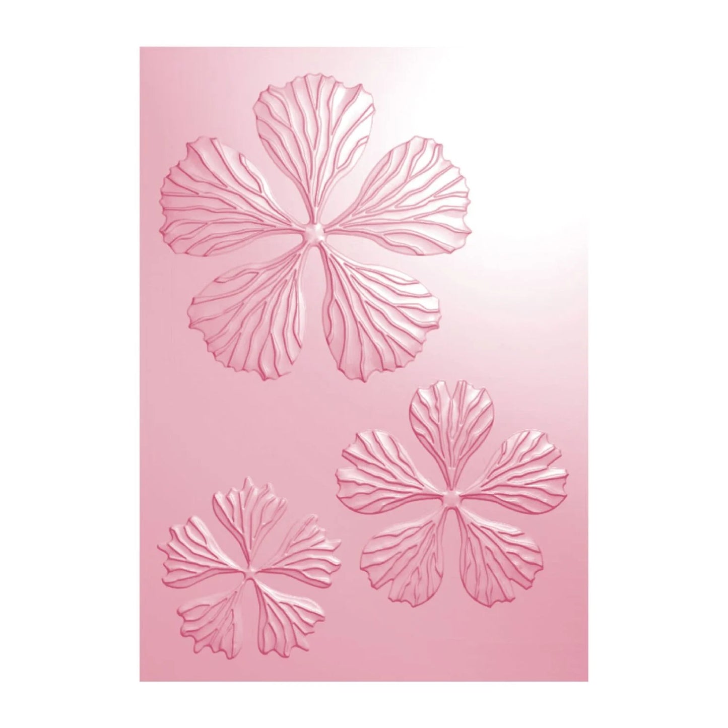 CHLOES CREATIVE CARDS 3D EMBOSSING FOLDER AND METAL DIE SET - PEONY FLOWER