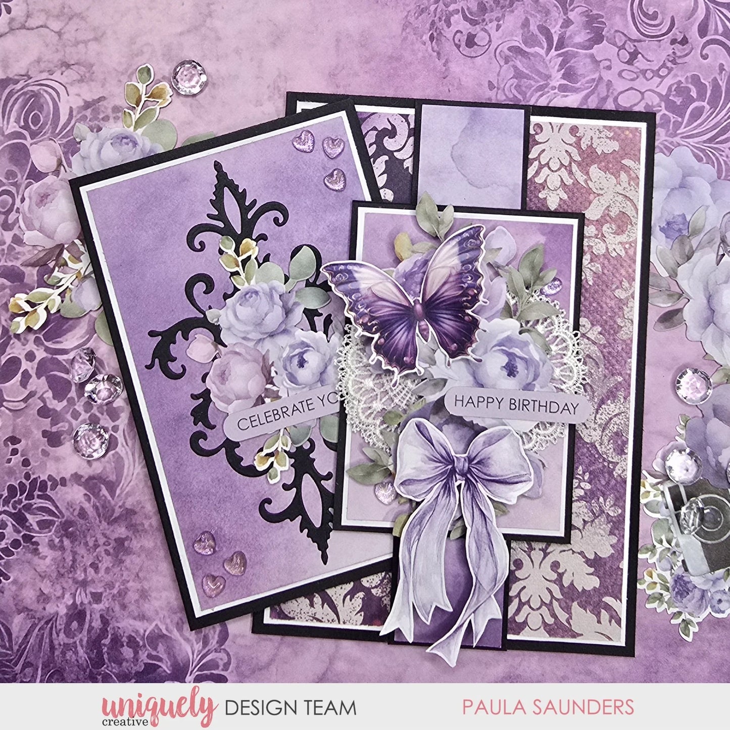 ROMANTIC DAMASK DIE - UNIQUELY CREATIVE