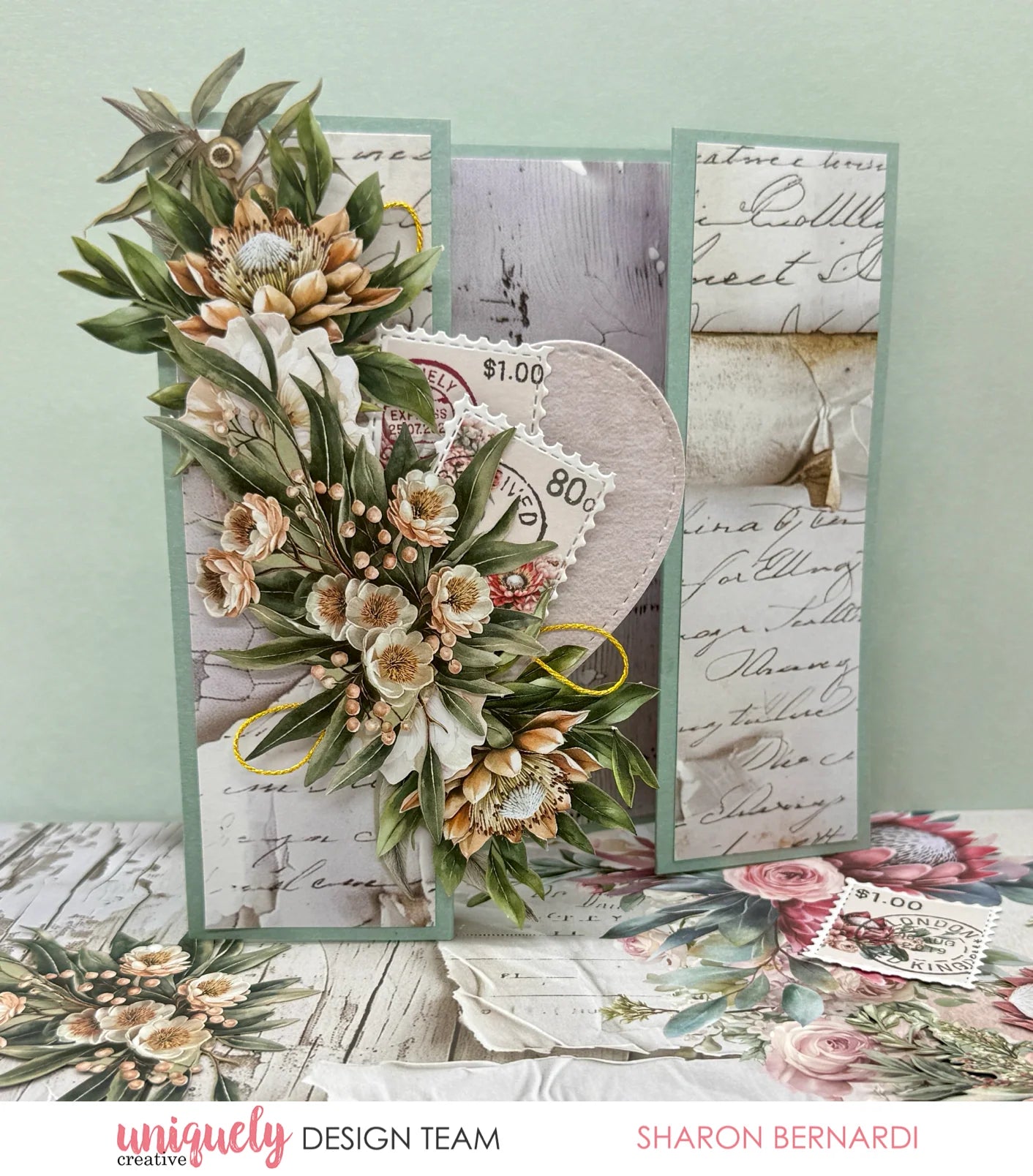 PAPERBARK BLOOMS FLORAL CREATIVE CUTS - UNIQUELY CREATIVE
