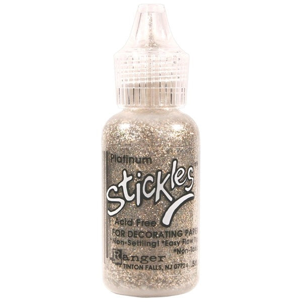 RANGER STICKLES GLITTER GLUE - PLATINUM