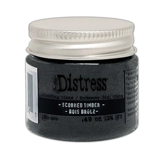 DISTRESS EMBOSSING GLAZE - SCORCHED TIMBER - TIM HOLTZ/RANGER