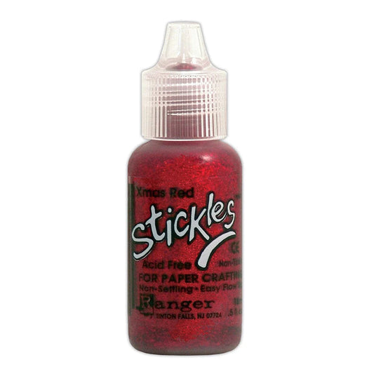 RANGER STICKLES GLITTER GLUE - CHRISTMAS RED