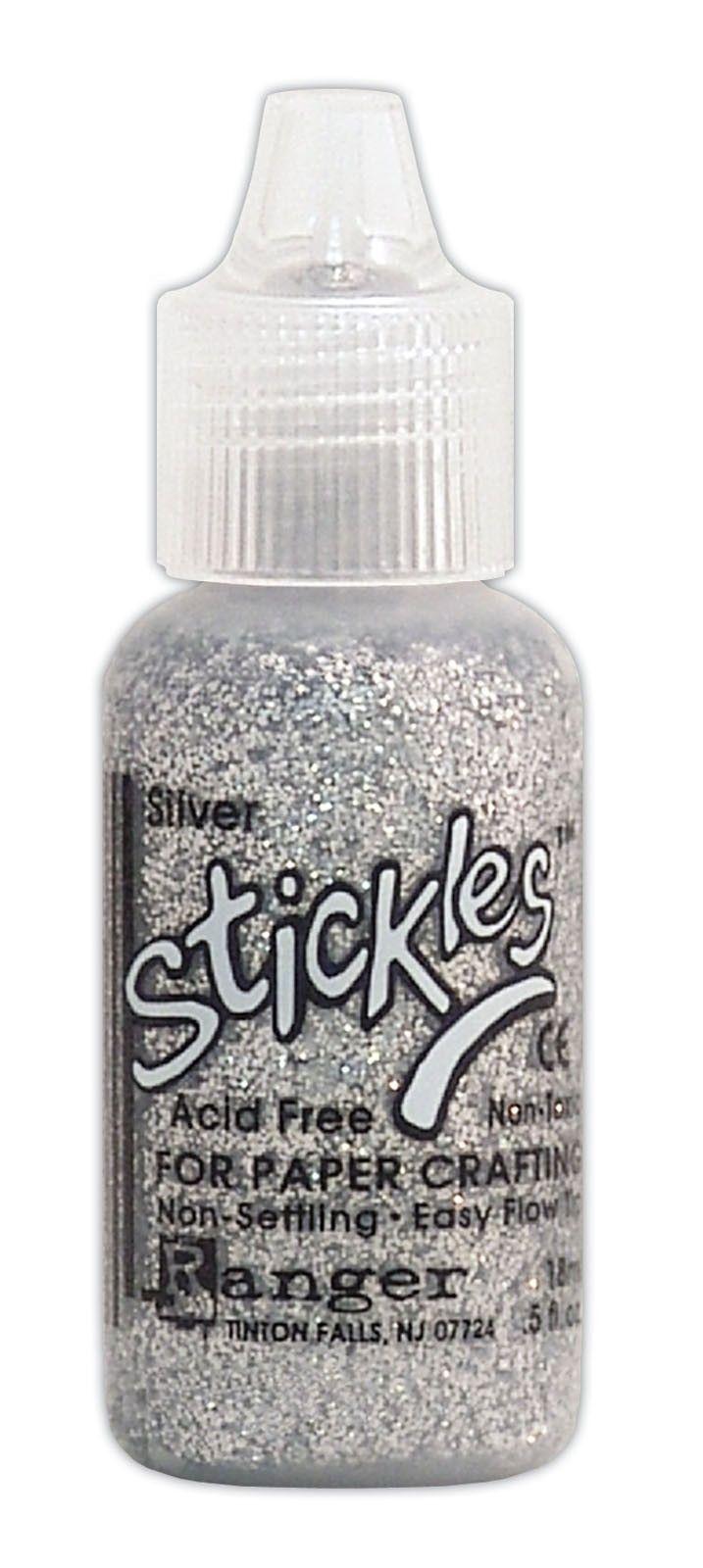 RANGER STICKLES GLITTER GLUE - SILVER