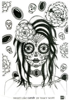 SWEET LIKE CANDY BY TRACY SCOTT - A4 RICEPAPER