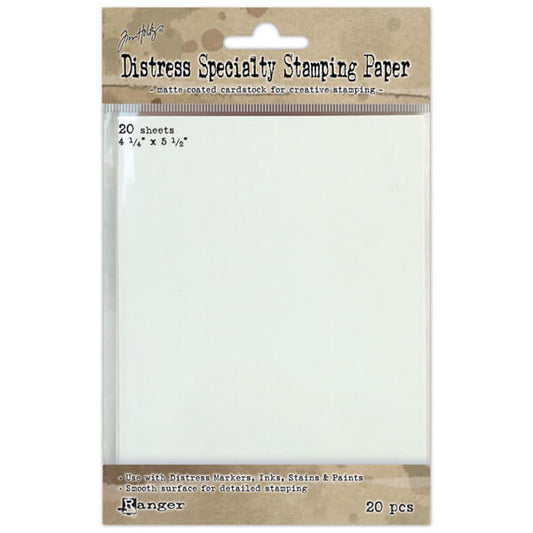 DISTRESS SPECIALTY STAMPING PAPER PACK - TIM HOLTZ/RANGER