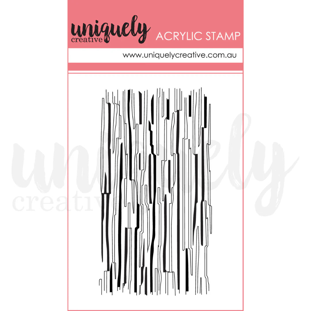 SKETCHY LINES MARK MAKING STAMP - UNIQUELY CREATIVE