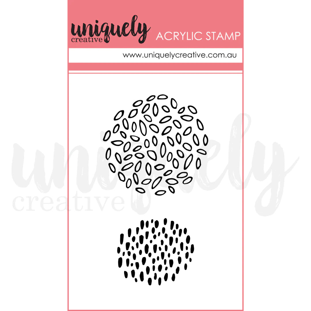 TINY TEXTURES MARK MAKING MINI STAMP - UNIQUELY CREATIVE