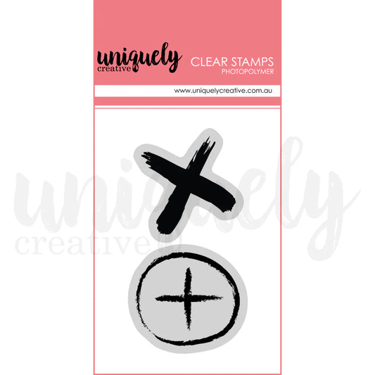 GRUNGE MARKERS PHOTOPOLYMER STAMP - UNIQUELY CREATIVE