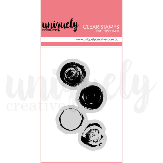 CIRCULAR VIBES PHOTOPOLYMER STAMP - UNIQUELY CREATIVE