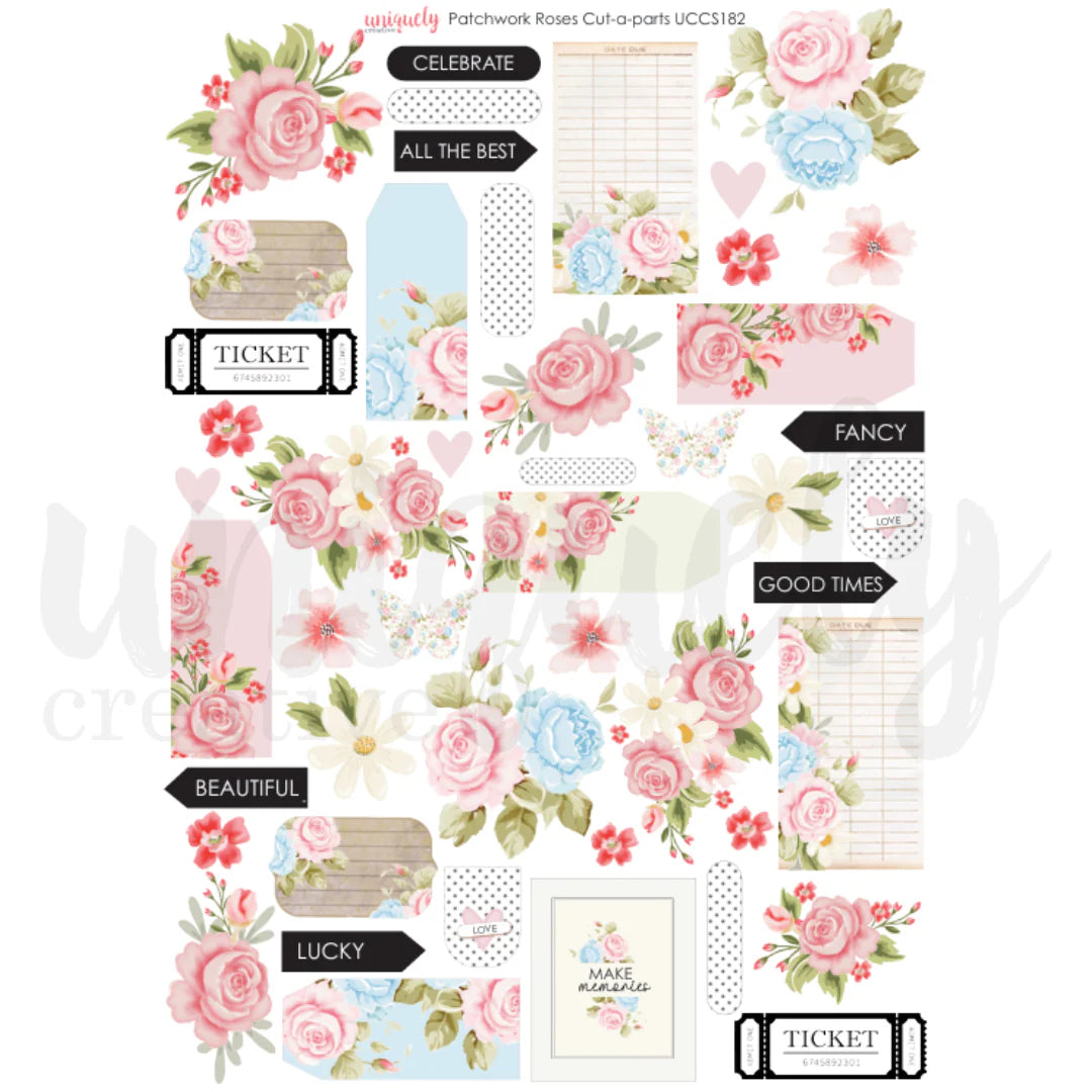 SERENITY CUT-A-PART SHEET BY UNIQUELY CREATIVE
